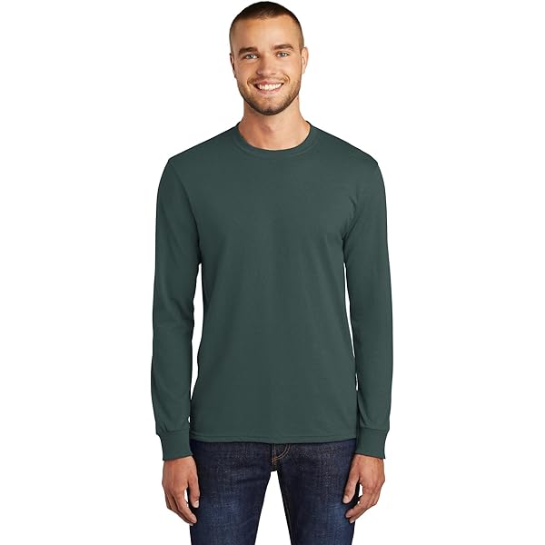 Amazon.com: Port & Company Men's Long Sleeve Essential T Shirt